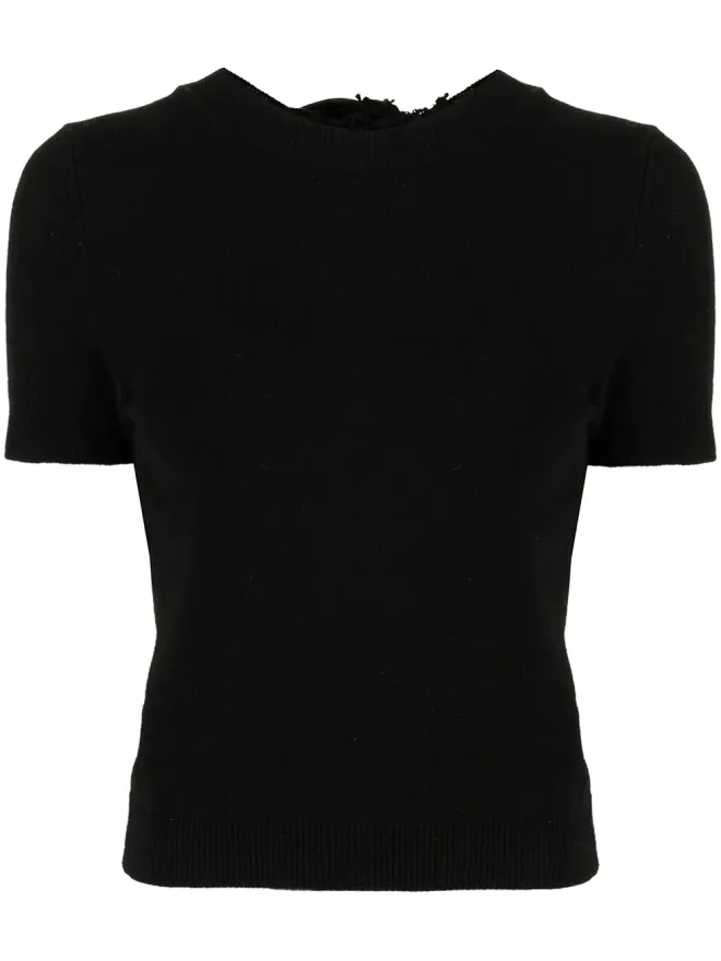 Cecilie Bahnsen Cecilie Bahnsen ラッフル-トリム Tシャツの商品画像