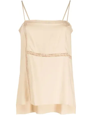 Chloé レーストリム ハイローキャミソール - サムネイル1