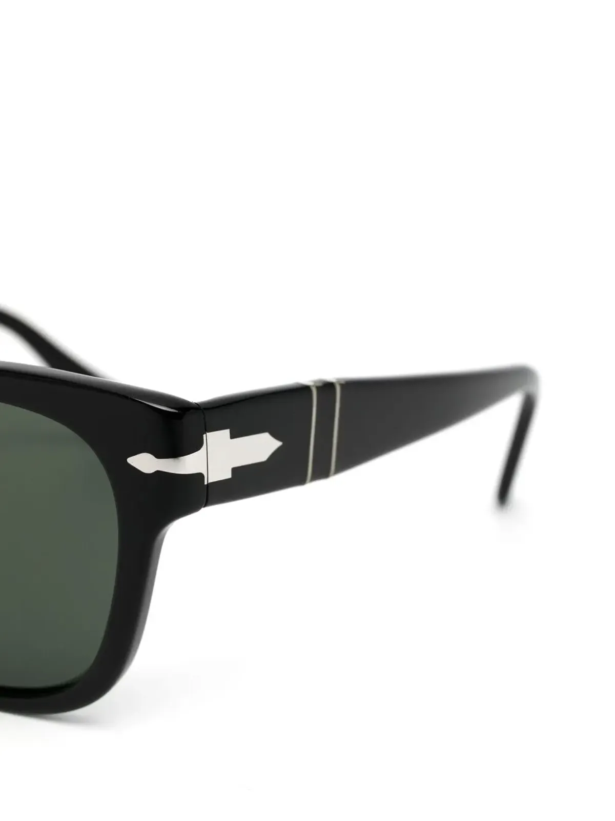 Persol ポリッシュドエフェクト スクエアフレーム サングラス - 画像3
