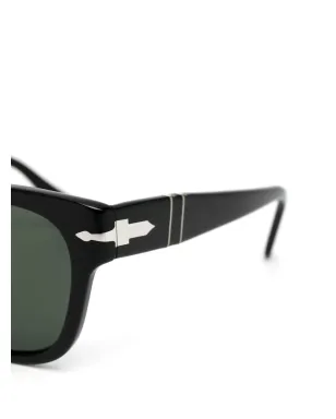 Persol ポリッシュドエフェクト スクエアフレーム サングラス - サムネイル3