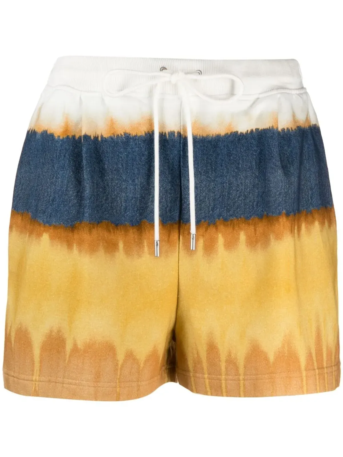 Alberta Ferretti タイダイ柄 トラックショーツ - 画像1