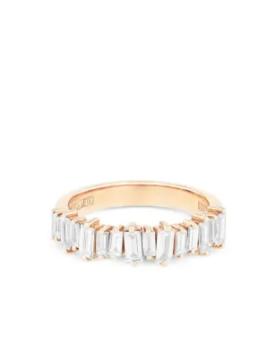 Suzanne Kalan 18K rose gold Bold diamonds ring - Pink - サムネイル1