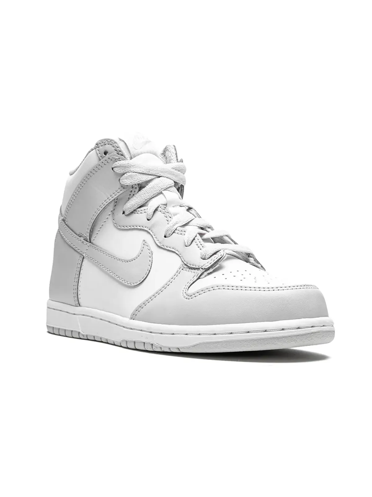 Nike Kids Dunk High Vast Grey スニーカー - 画像1