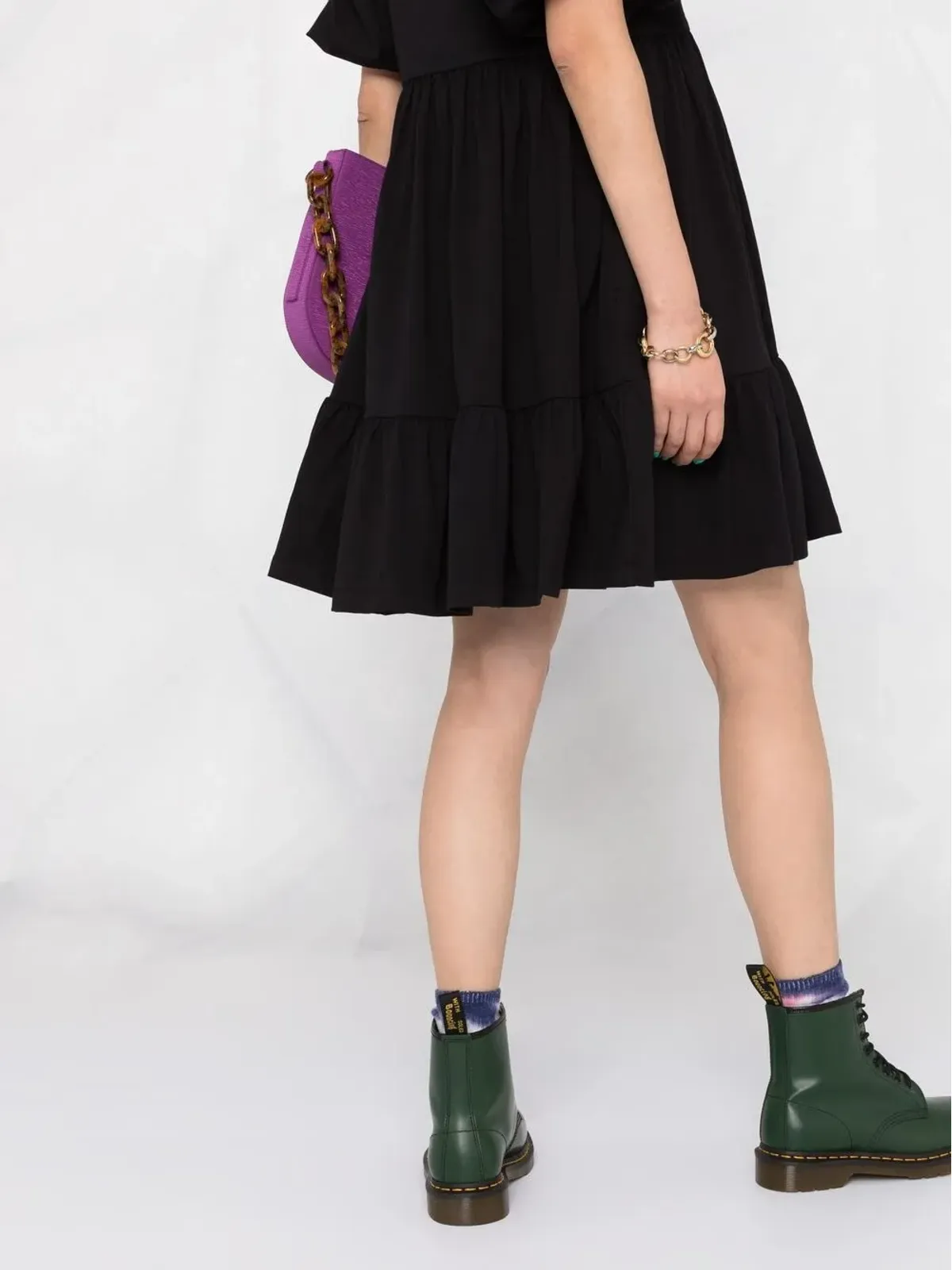 MSGM パフスリーブミニドレス - 画像3