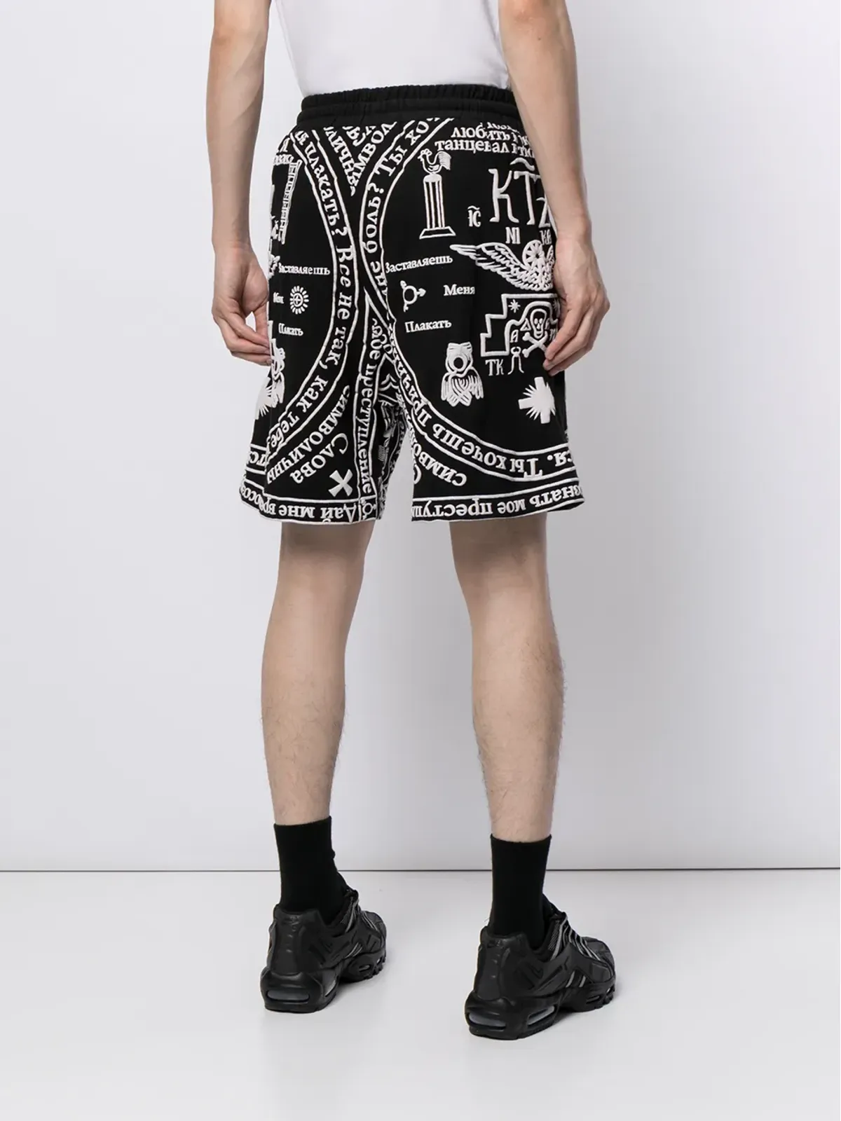 KTZ チャーチプリント トラックショーツ - 画像5