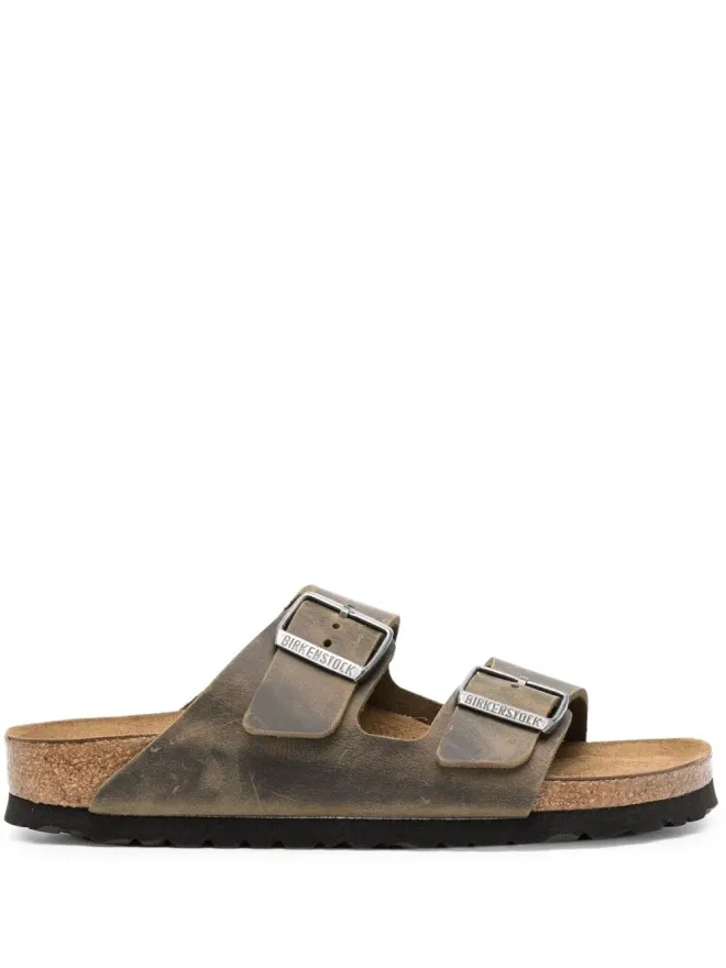 Birkenstock Birkenstock アリゾナ レザーサンダルの商品画像