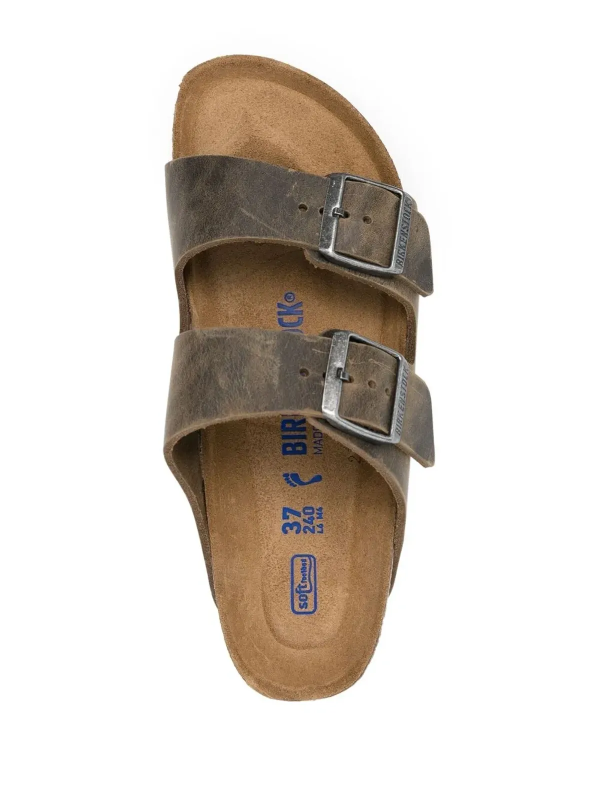 Birkenstock アリゾナ レザーサンダル - 画像4