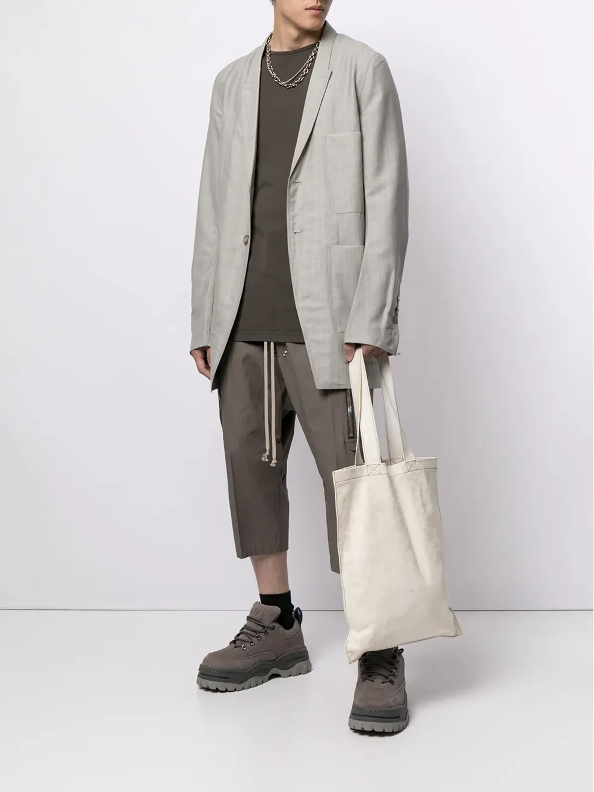 Rick Owens シングルブレスト ブレザー - 画像2