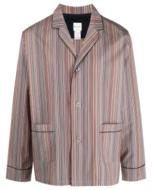 Paul Smith アーティストストライプ コットン パジャマ - サムネイル1