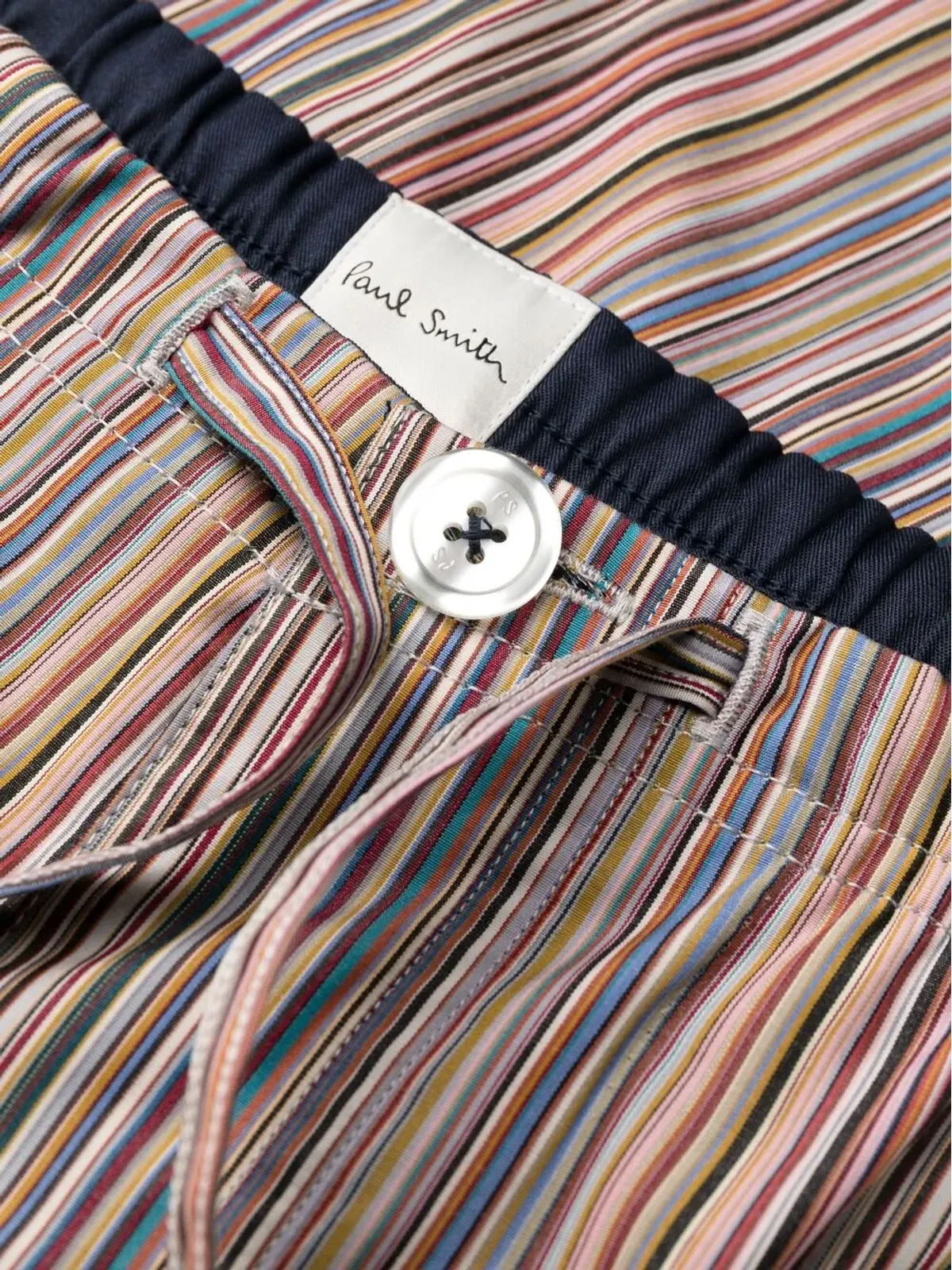 Paul Smith アーティストストライプ コットン パジャマ - 画像4
