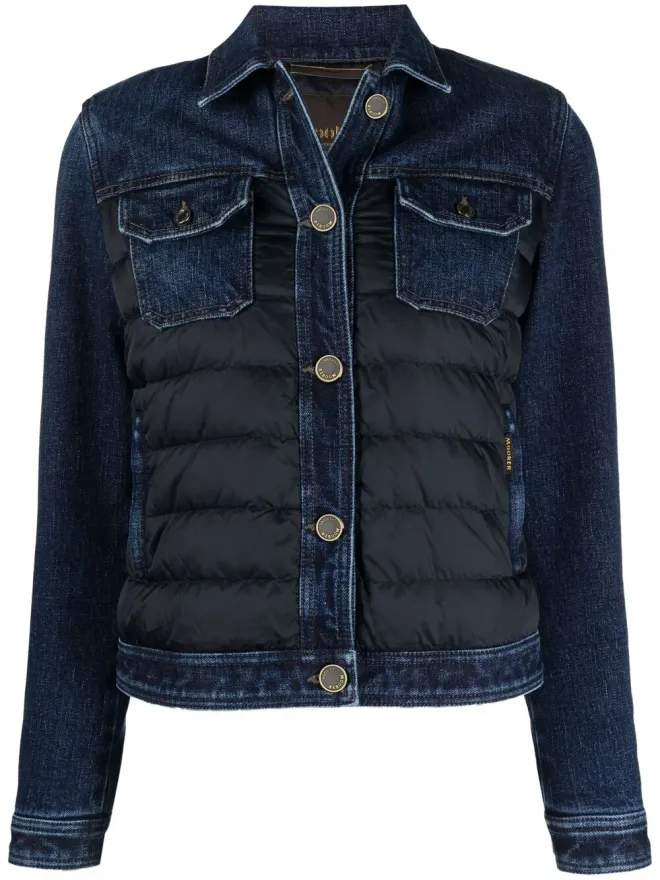 Moorer Moorer キルテッドデニムジャケットの商品画像