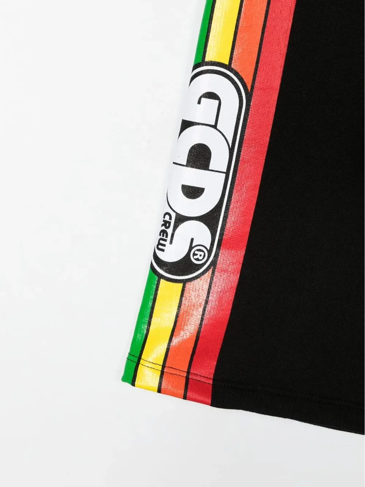 Gcds Kids ロゴテープ コットン ショーツ - 画像3