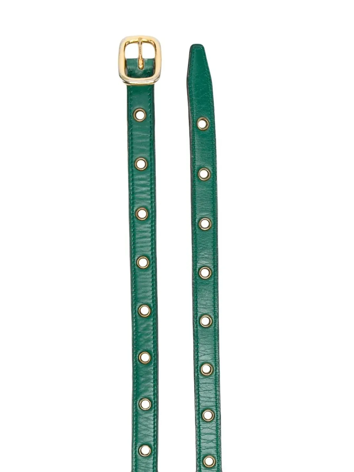 Hermès Pre-Owned スキニーデザインバックルベルト - 画像2
