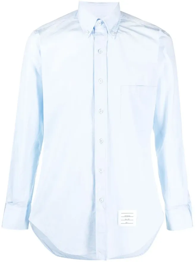 Thom Browne Thom Browne 長袖 ボタン留め シャツ - ブルーの商品画像