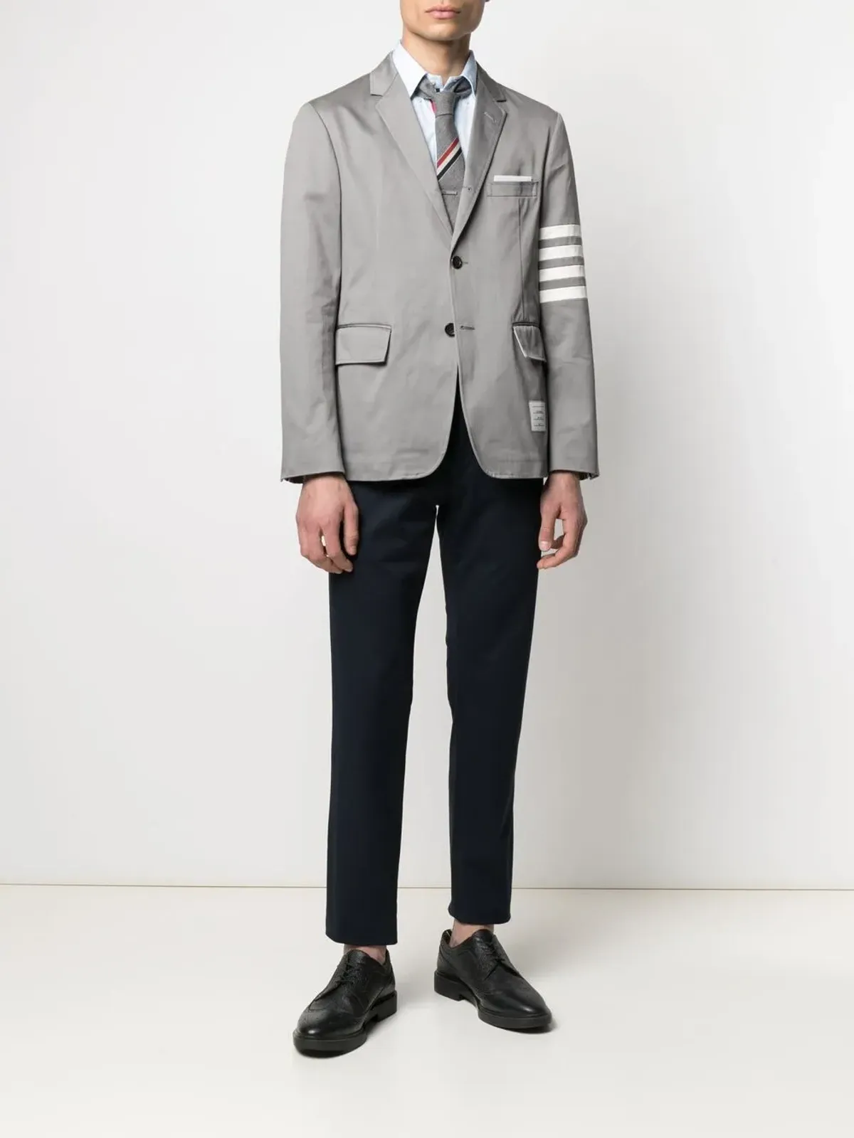 Thom Browne 長袖 ボタン留め シャツ - ブルー - 画像2