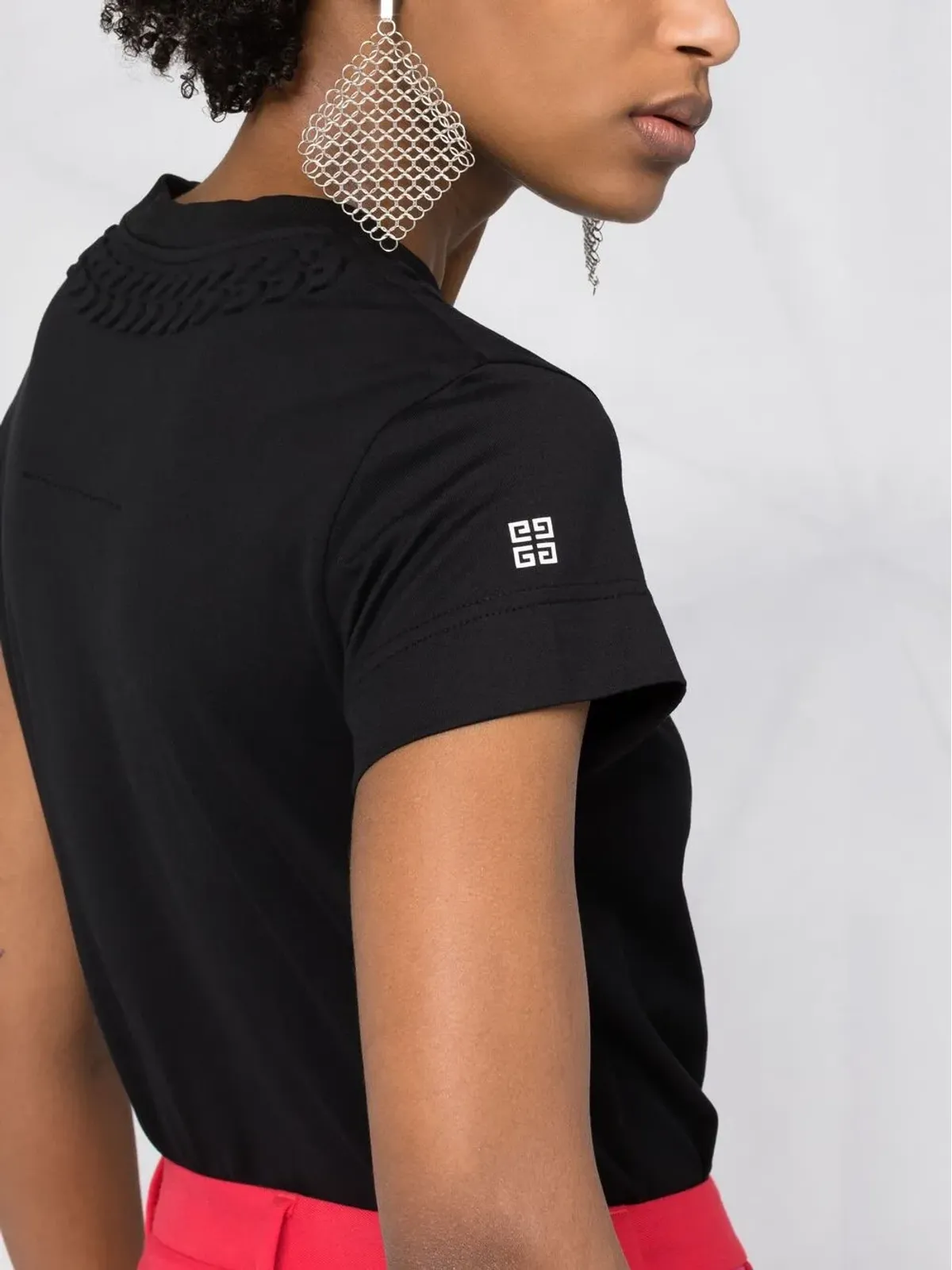 Givenchy エンボス加工ジャージーTシャツ - 画像3