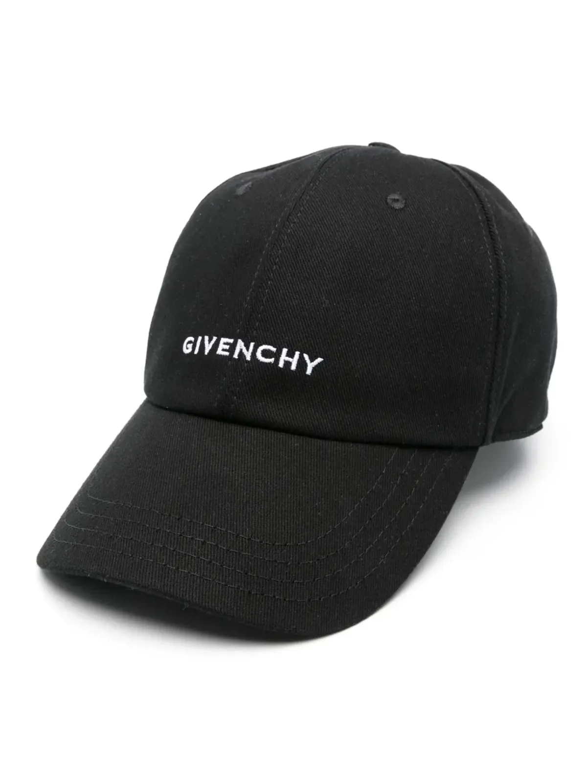 Givenchy ロゴ刺繍キャップ - Black - 画像1