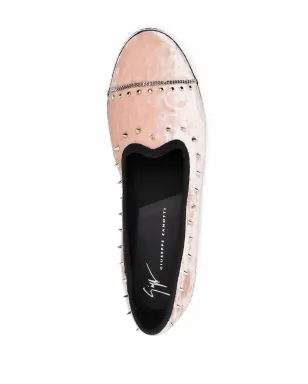 Giuseppe Zanotti オーティウム ベルベット ローファー - サムネイル4