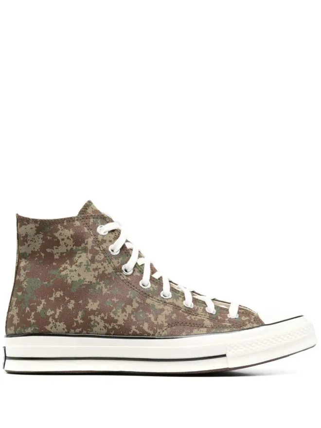 Converse Converse チャック70 カモフラージュプリント スニーカー - グリーンの商品画像