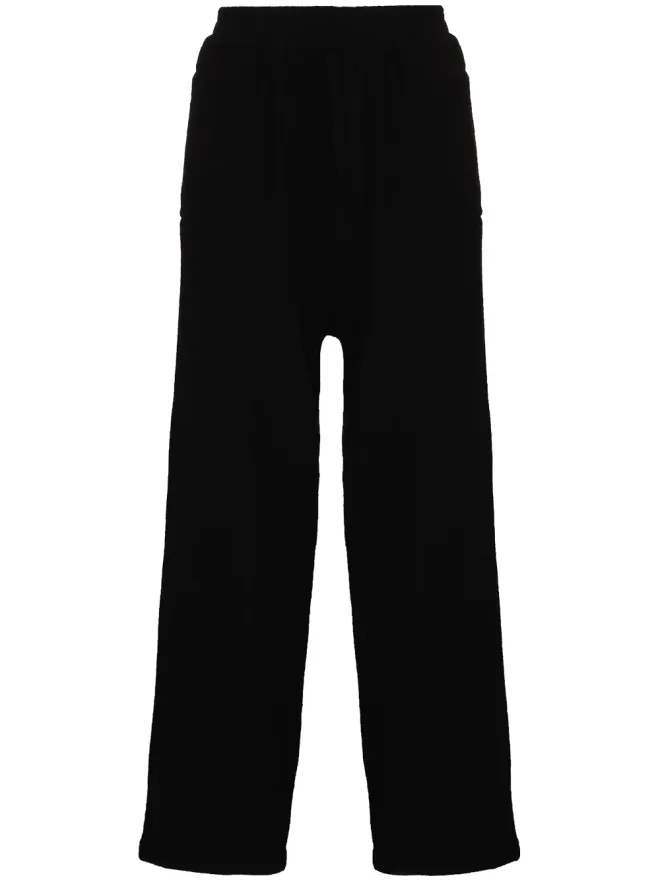UNDERCOVER Undercover ウール素材のルーズフィット トラックパンツ（ブラック）の商品画像