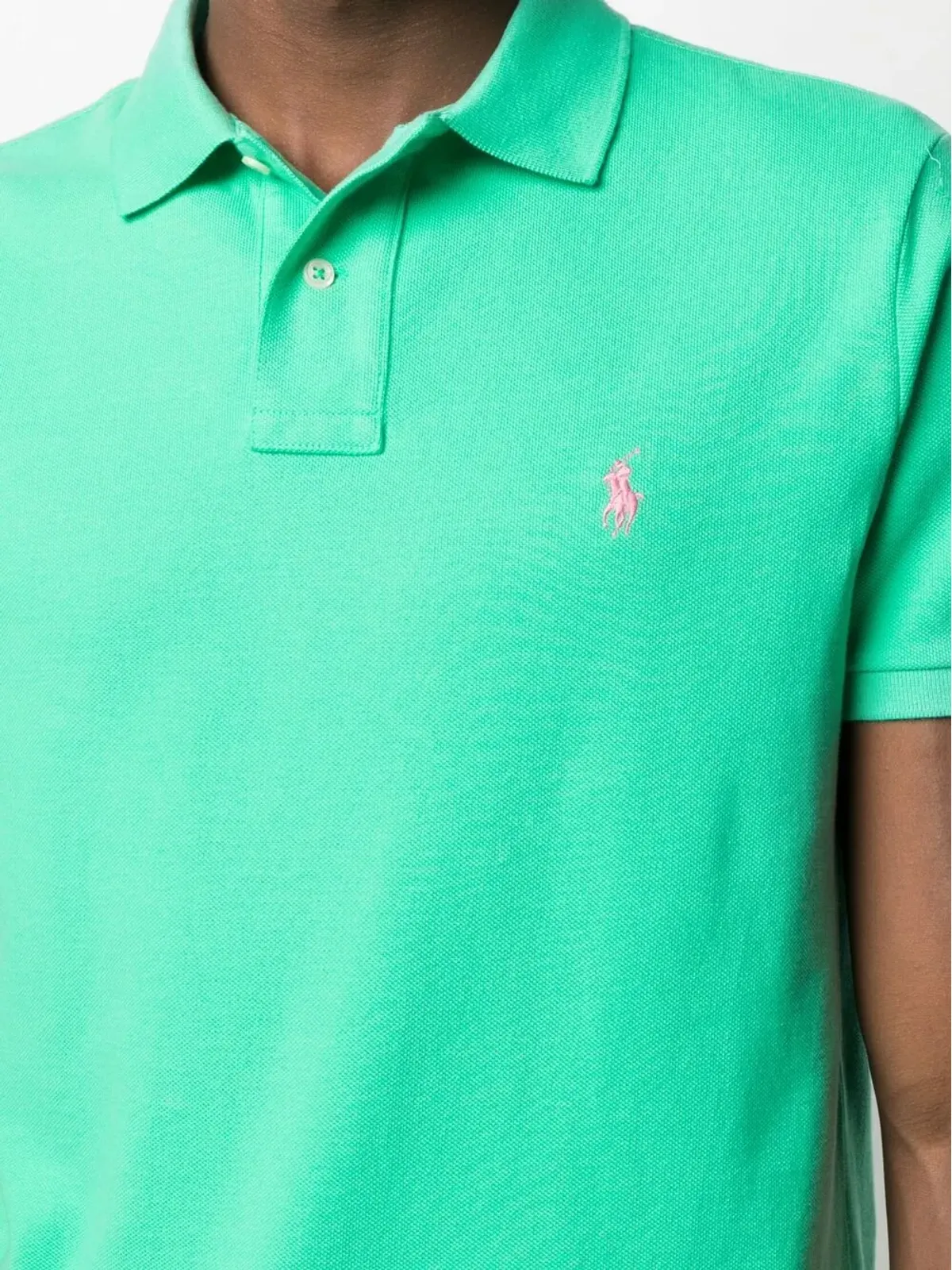 Polo Ralph Lauren 刺繍ロゴ入り ピケポロシャツ - 画像5
