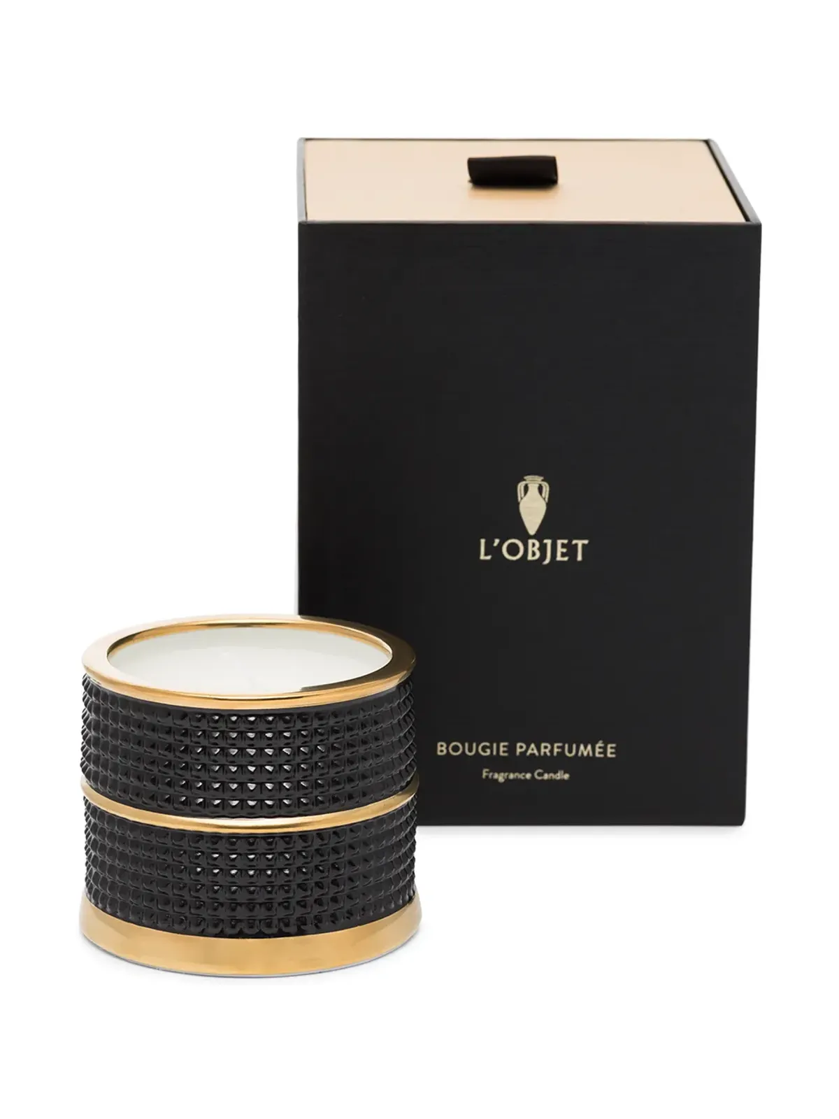 L'Objet ビブリオテック センテッドキャンドル - ブラック - 画像3