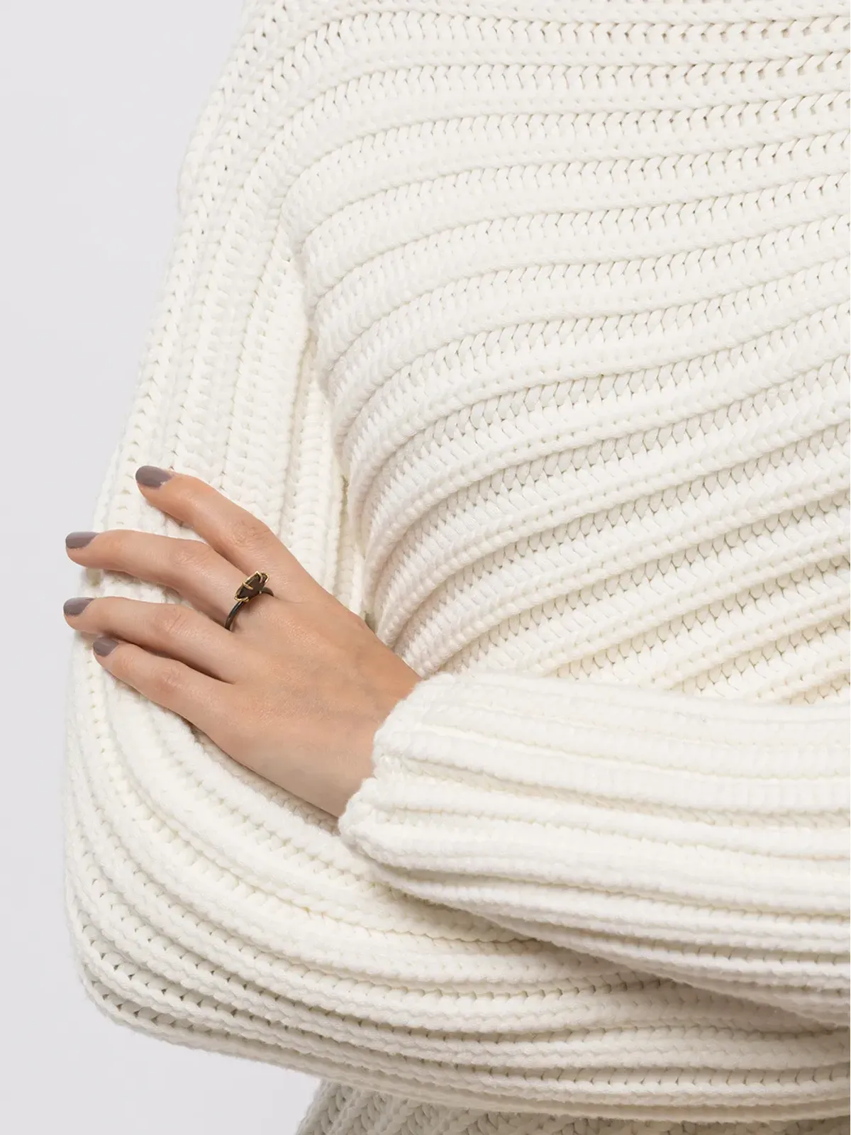 DALILA BARKACHE 18K イエローゴールド ツートーン リング - 画像2