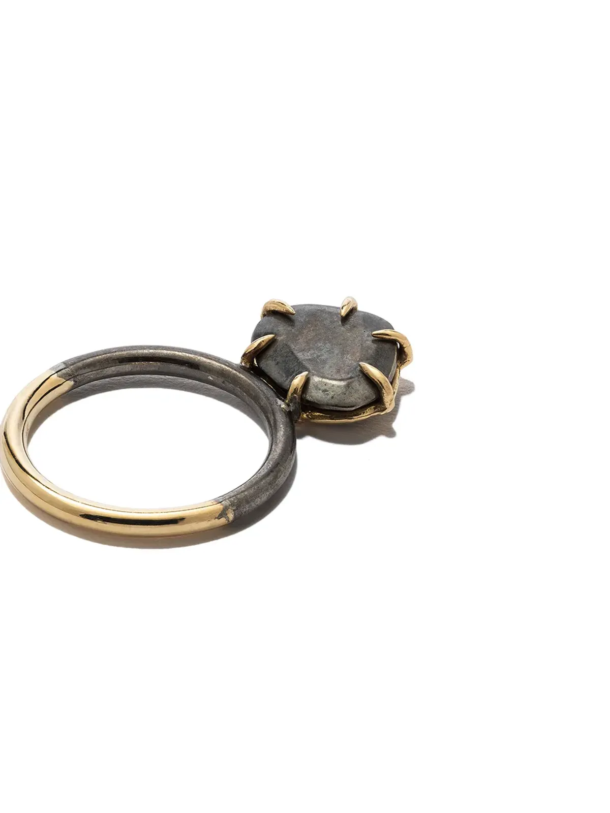 DALILA BARKACHE 18K イエローゴールド ツートーン リング - 画像4