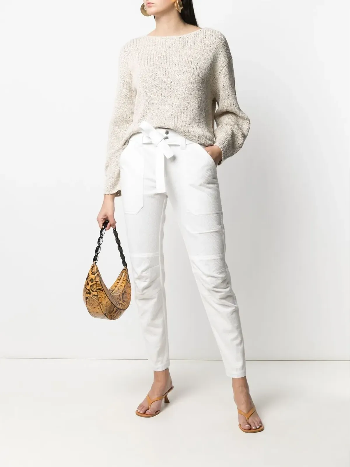 rag & bone Abby コットン混紡パンツ - 画像2