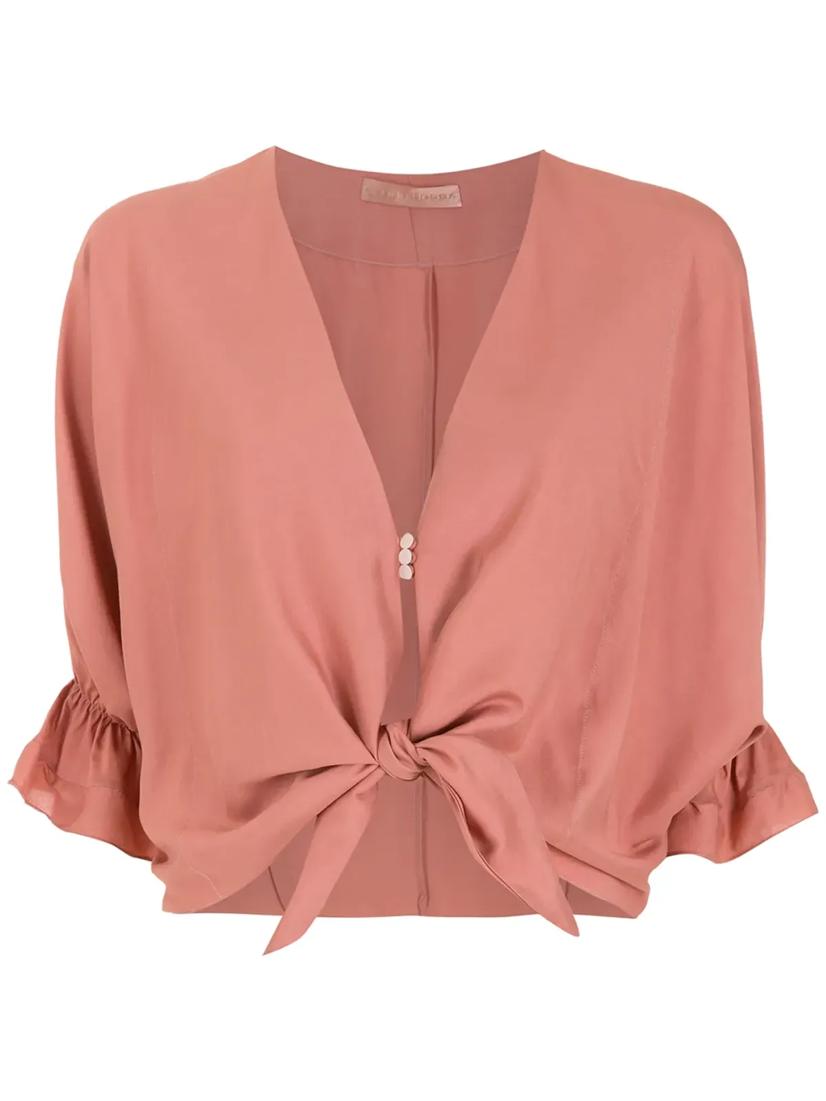 Clube Bossa Rubin knot-detail blouse - Neutrals - 画像1