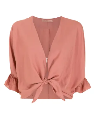 Clube Bossa Rubin knot-detail blouse - Neutrals - サムネイル1
