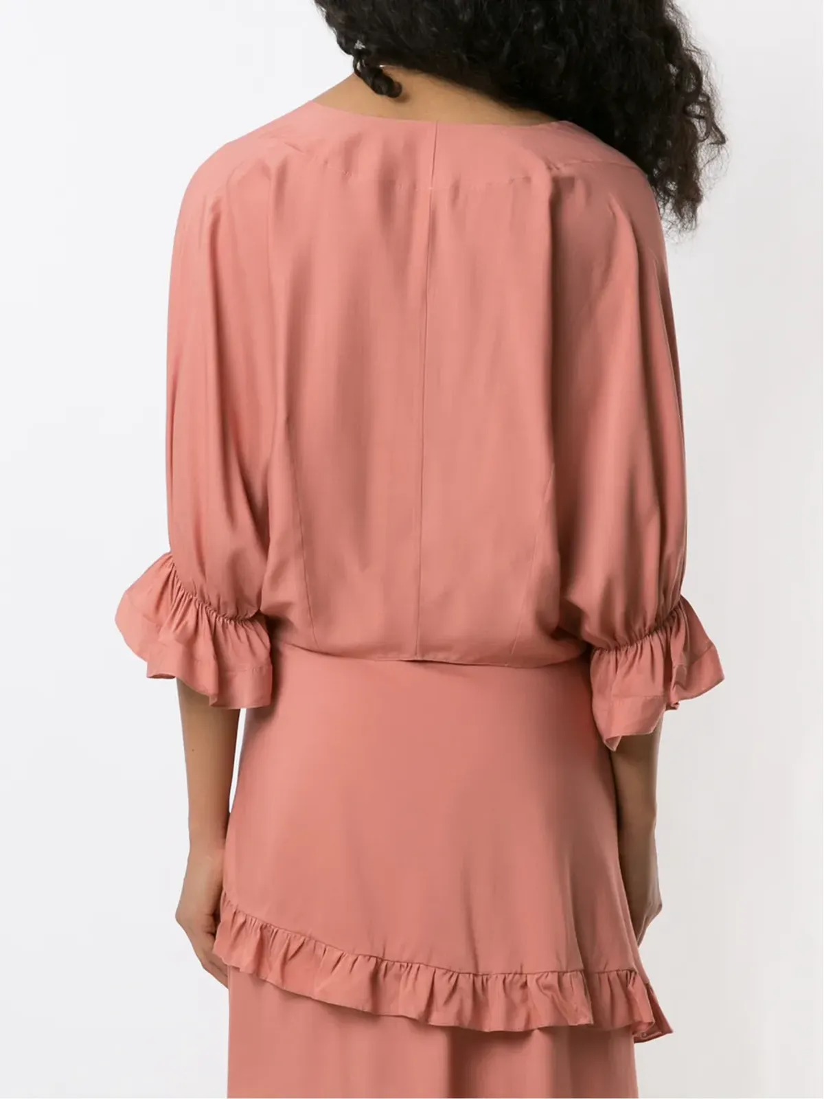 Clube Bossa Rubin knot-detail blouse - Neutrals - 画像4