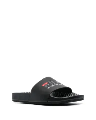 10 CORSO COMO x Fila polka-dot slides - Black - サムネイル2