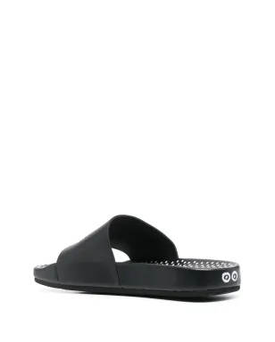 10 CORSO COMO x Fila polka-dot slides - Black - サムネイル3