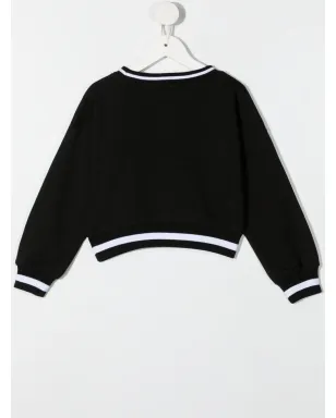Monnalisa デイジープリント クロップド スウェットシャツ - サムネイル2