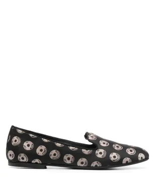 10 CORSO COMO x The Merchant of Florence Emojiスリッパ - Black - サムネイル1