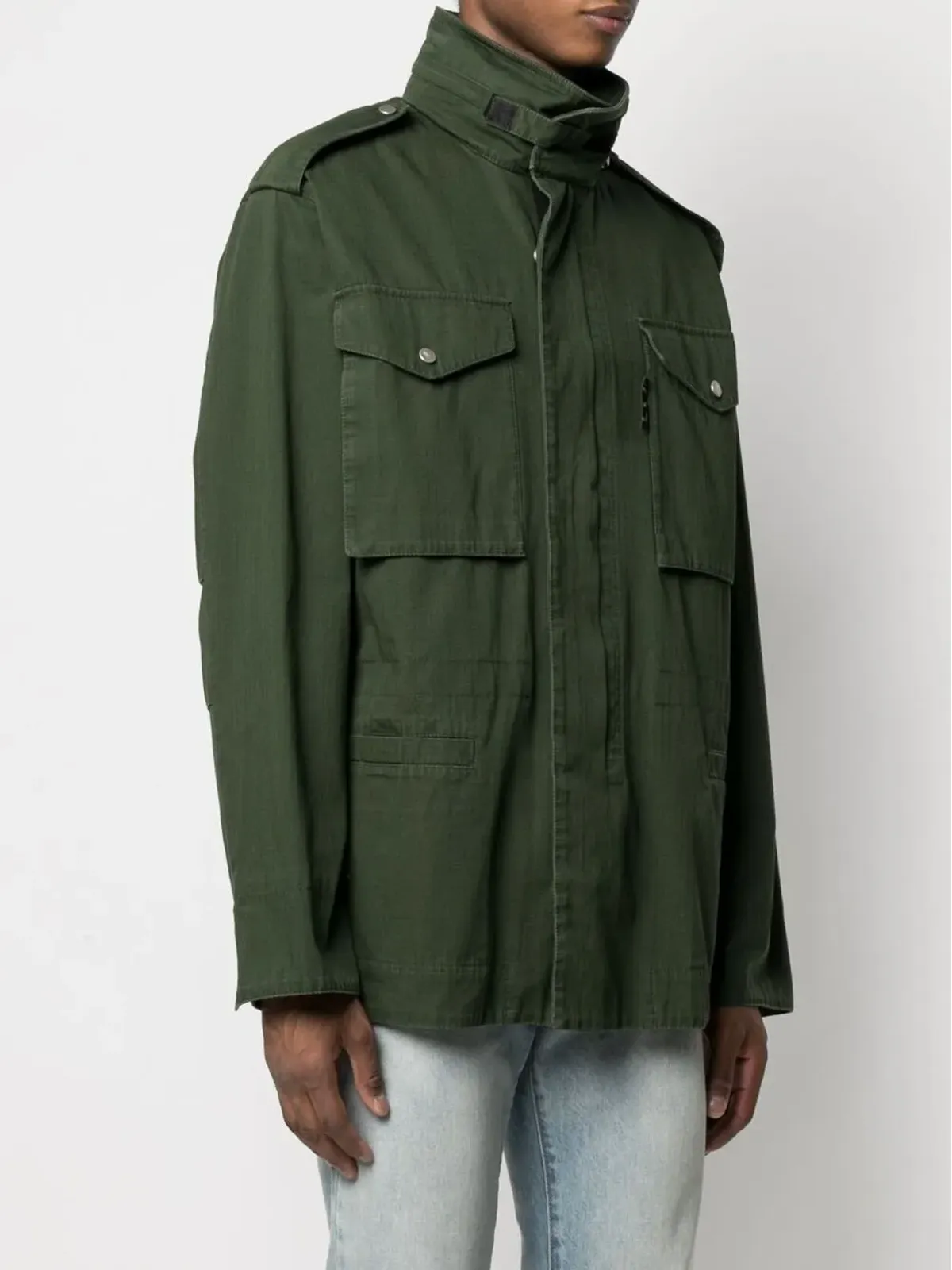 Off-White アローズモチーフのフード付きジャケット - 画像3