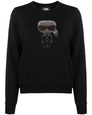 Karl Lagerfeld K/Ikonik スパークル スウェットシャツ - サムネイル1