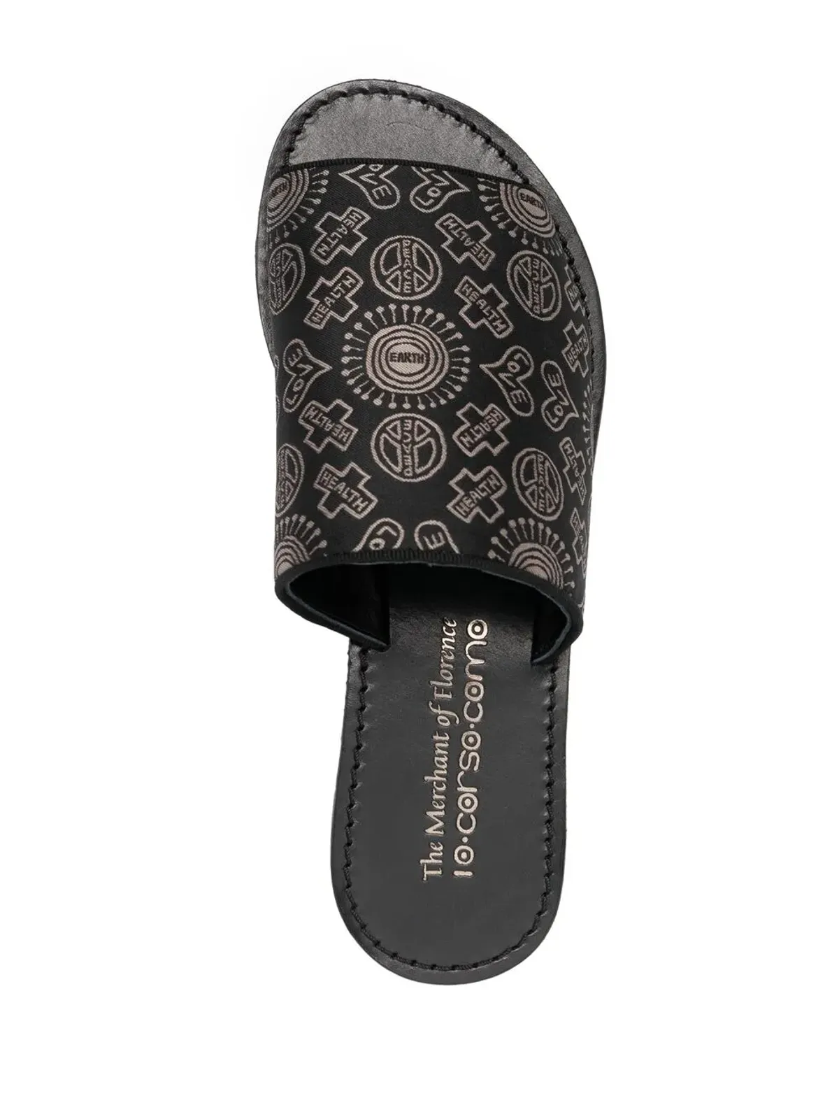 10 CORSO COMO Woodstockスライドサンダル - 画像4
