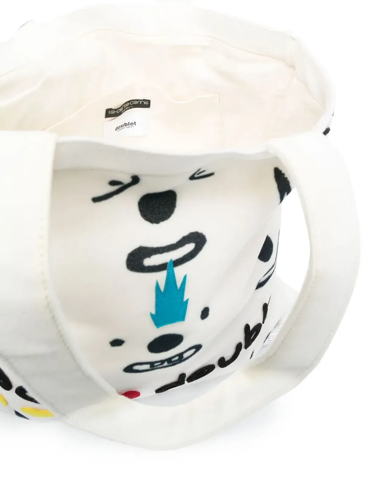 10 CORSO COMO スマイルプリント トートバッグ - 画像5