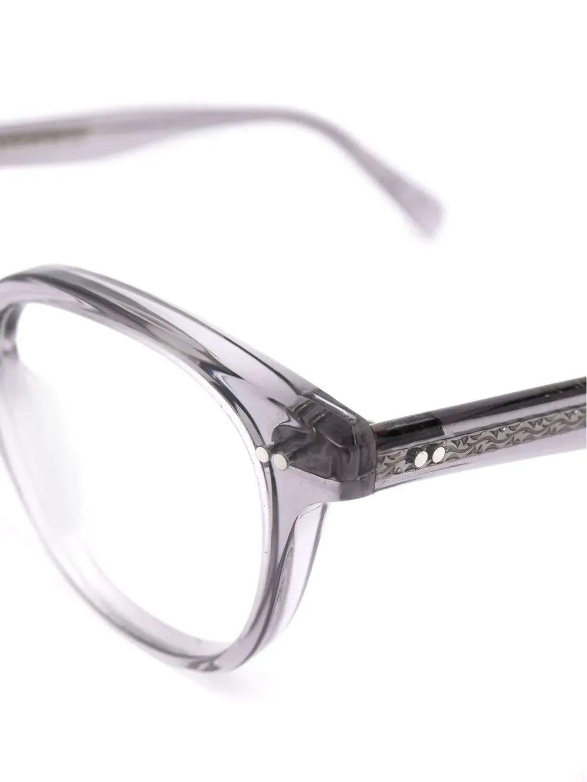 Oliver Peoples 丸型フレーム眼鏡 - 画像3