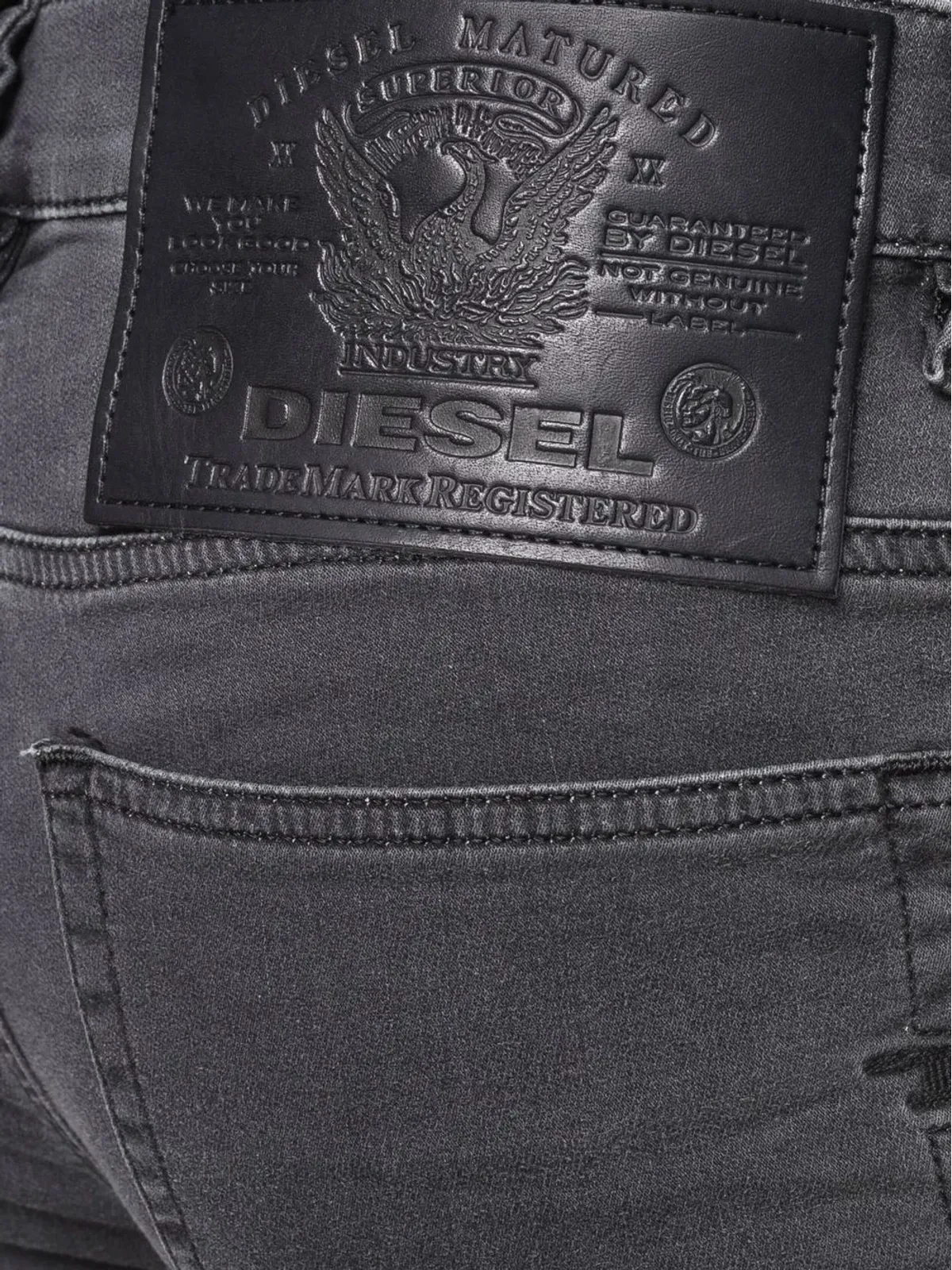 Diesel D-Amny ジョッグジーンズ グレー - 画像5