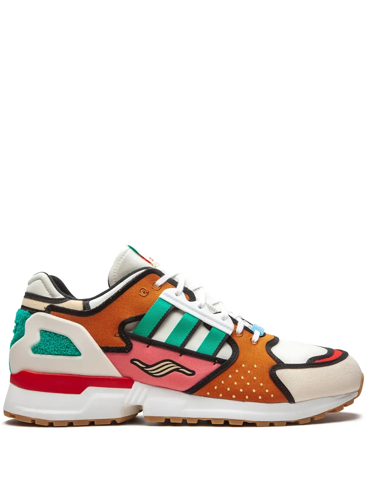 adidas x The Simpsons ZX 1000 Krusty Burger スニーカー - White - 画像1