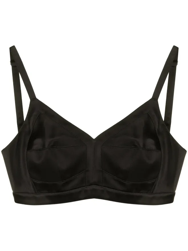 Alexander McQueen Alexander McQueen スパゲッティストラップ クロップトップの商品画像