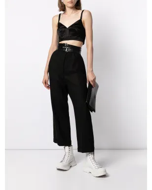 Alexander McQueen スパゲッティストラップ クロップトップ - サムネイル2