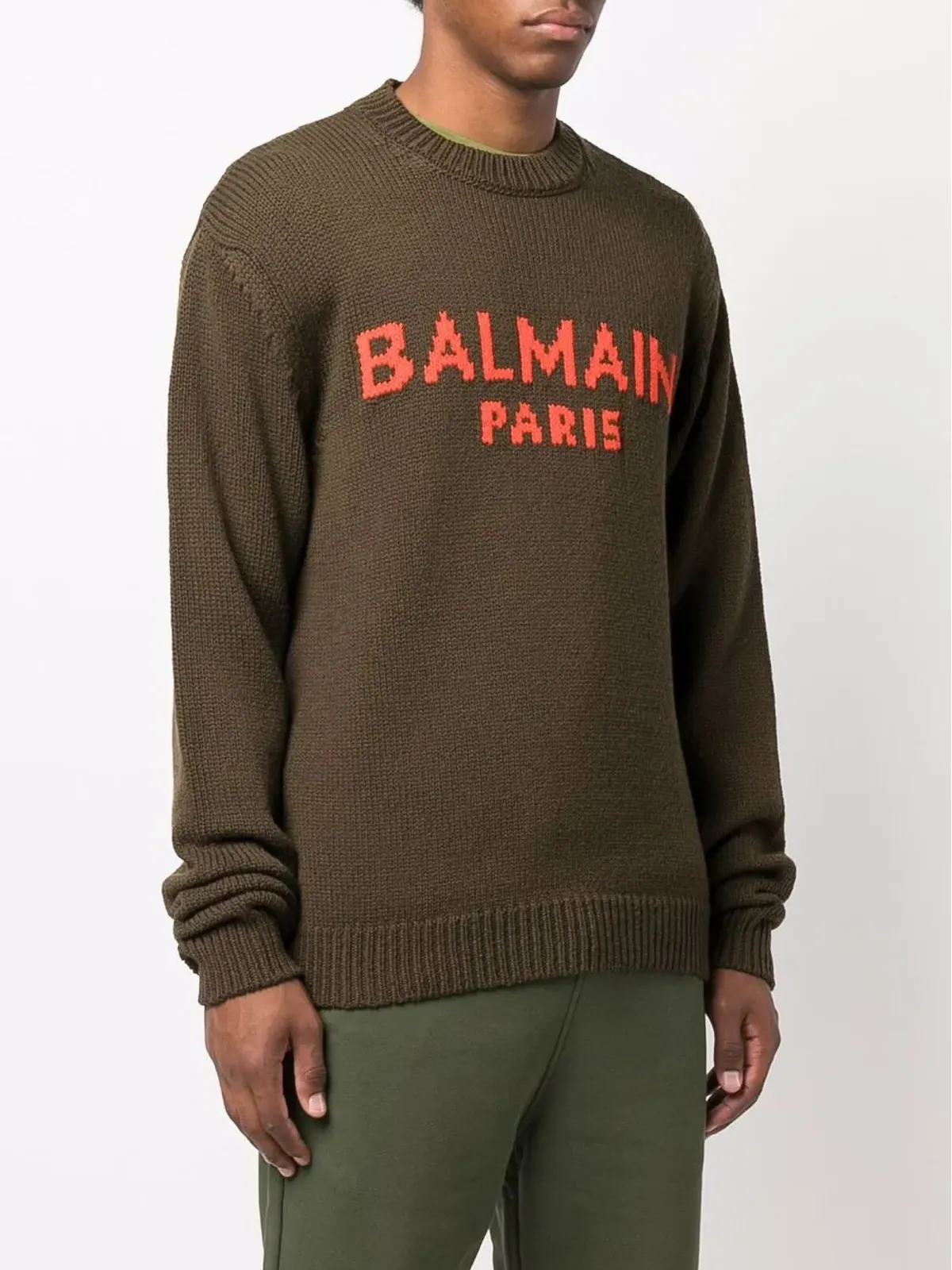 Balmain ロゴ入りニットジャンパー - 画像3