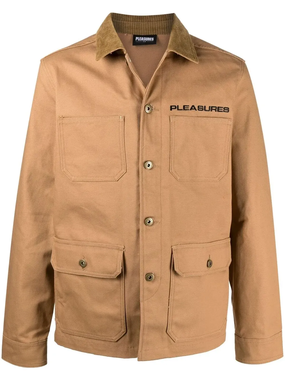Pleasures グラフィックプリント ボタンアップ ジャケット - 画像1