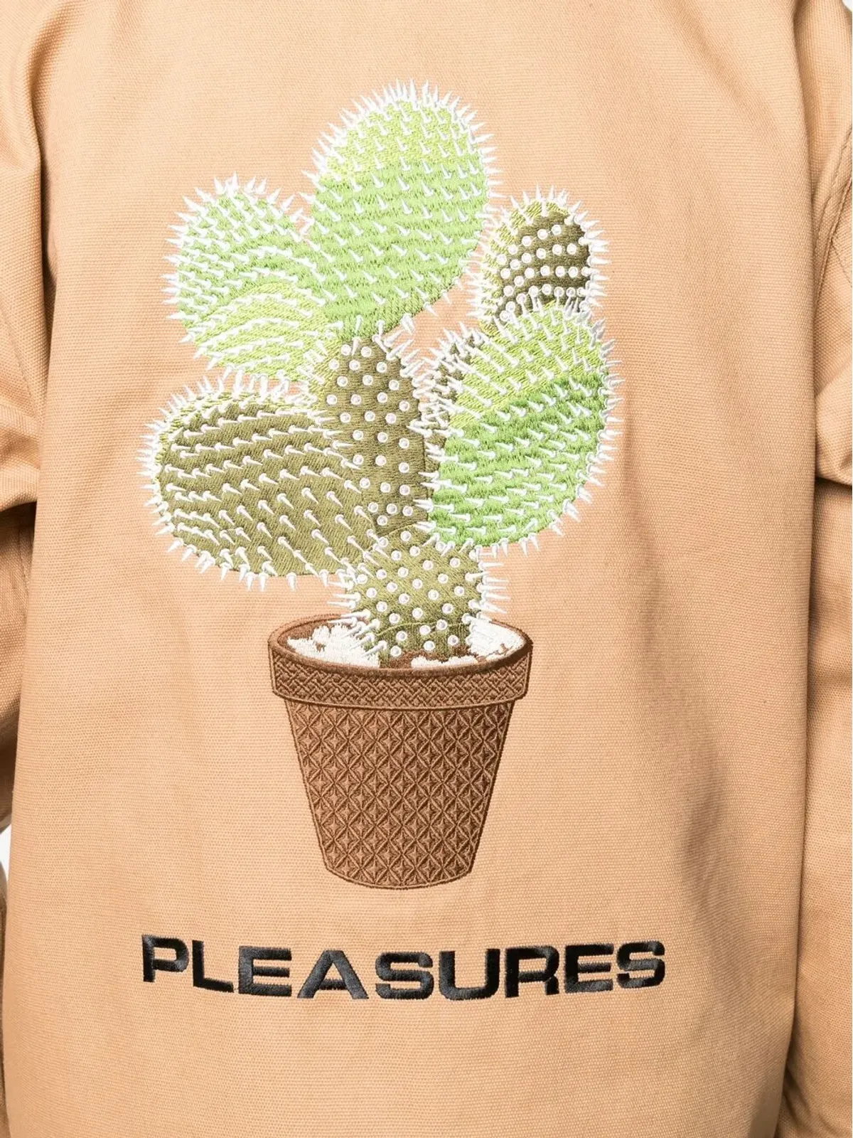Pleasures グラフィックプリント ボタンアップ ジャケット - 画像5