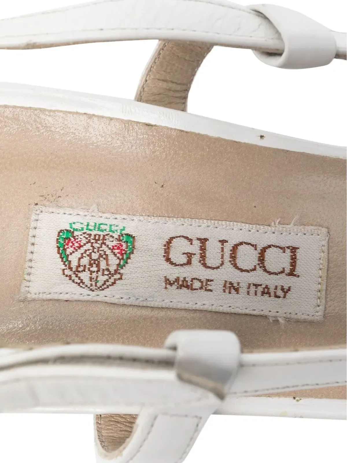 Gucci Pre-Owned ストラップデザインのサンダル - 画像5