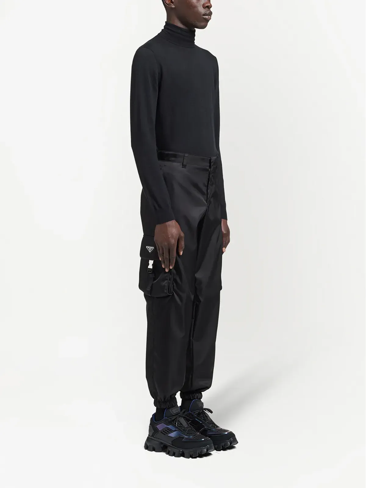Prada Re-Nylon カーゴパンツ - 画像3